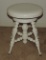 Painted piano stool