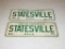 2 1971 Statesville Tag Toppers