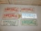 Lot of 2 1970's Statesville Tag Toppers