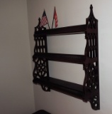 Antique what-not shelf