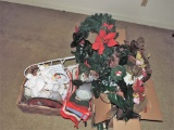 Lot of Christmas decorations