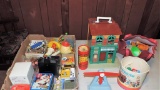 Lot of vintage toys