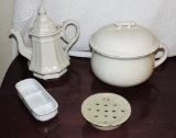 Lot of four-pieces of ironstone