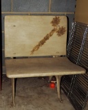 Antique school desk