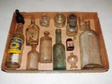 Lot of antique bottles