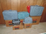 Lot of American Tourister Luggage with boxes