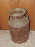 Antique milk can