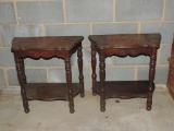 Set of two 1930s side table