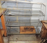 Antique wire oil rack