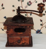 Antique coffee mill