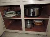 Contents of Lower Kitchen Cabinets