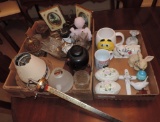 Lot of general household and decorative items