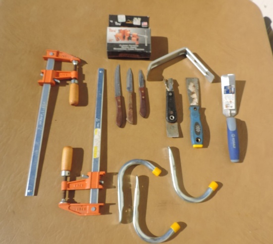 Clamp and hanger lot