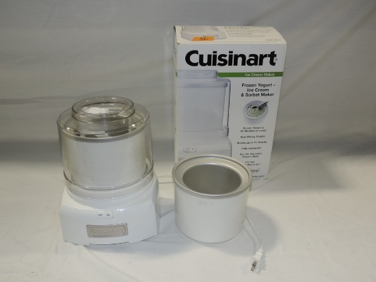 Cuisinart Frozen Yogurt-Ice Cream Sorbet Maker