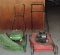 (2) Push Lawn Mowers