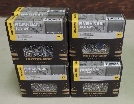 Lot of (7) 1 Pound Nails