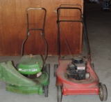 (2) Push Lawn Mowers