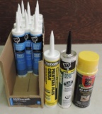 Lot of (13) Tubes of Caulking