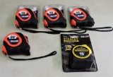 Lot of (5)  Tape Measures