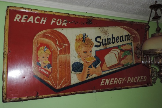 Original Sunbeam Metal Sign