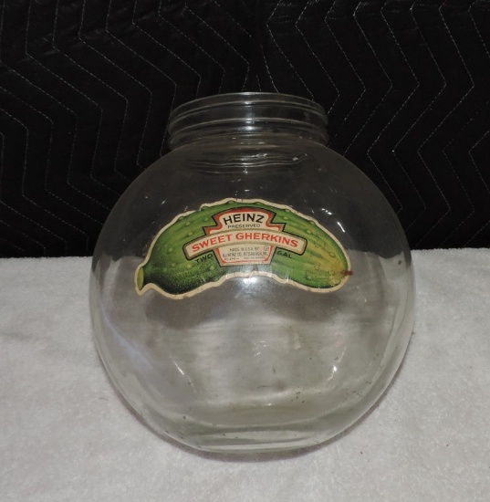 Heinz Glass Country Store Pickle Jar