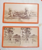 Rare Early African American Stereo View Cards