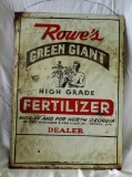 Rowes Green Giant Fertilizer Sign