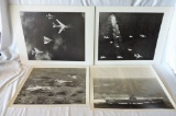(4) Original Photographs of US Air force Planes