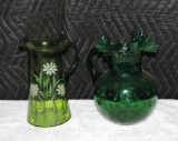 Lot of (2) Victorian Water Pitchers