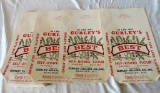 Lot of (25) Gurleys Best Four Bags