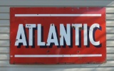 Porcelain Atlantic Oil Sign