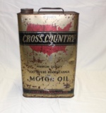 Cross Country 10 Quart Motor Oil Can