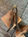 Vintage Horse Haynes with Brass Ends