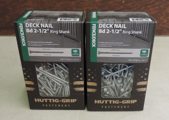 Lot of (2) 5 Pound Nails