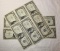 (10) 1957 1 Dollar Blue Seal Notes