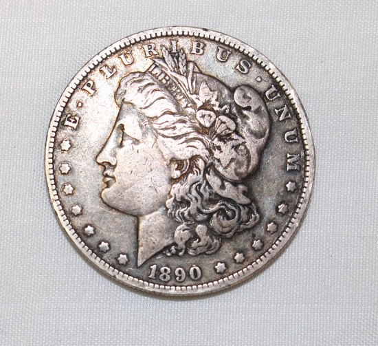 1890-O Morgan Silver Dollar