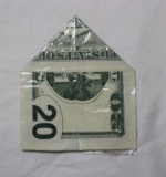 9-11 Twin Towers 20 Dollar Folded Note
