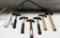 Lot Of Sledge & Carpenter Hammers & Limb Saw