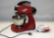 Red Sunbeam Mix Master Mixer & Small Electric Iron