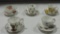 Lot Of 5 English Cup & Saucers