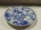 Large Blue & White Oriental Charger