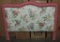 Floral Upholstered Full Size Headboard