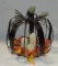 Metal Pumpkin Shape Hanging Candle Holder