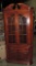 American Drew Mahogany Corner Cabinet