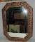 Gold Floral Carved Wall Mirror