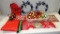 Large Christmas Bulb & Wreath Lot