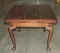 Mahogany Queen Anne Square Table