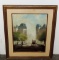 Signed 1960's Jose Luis Campuzano (1918-1979) Oil On Canvas In Frame