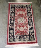 Small Sakarha Oriental Style Machine Made Rug