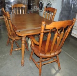 Maple 5 Pc. Ethan Allen Dinning Table